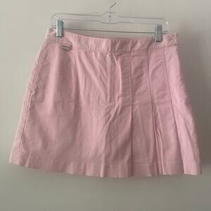 Ralph Lauren Active Pink Pleated Preppy Mini Skort Size 6 Coquette Athleisure